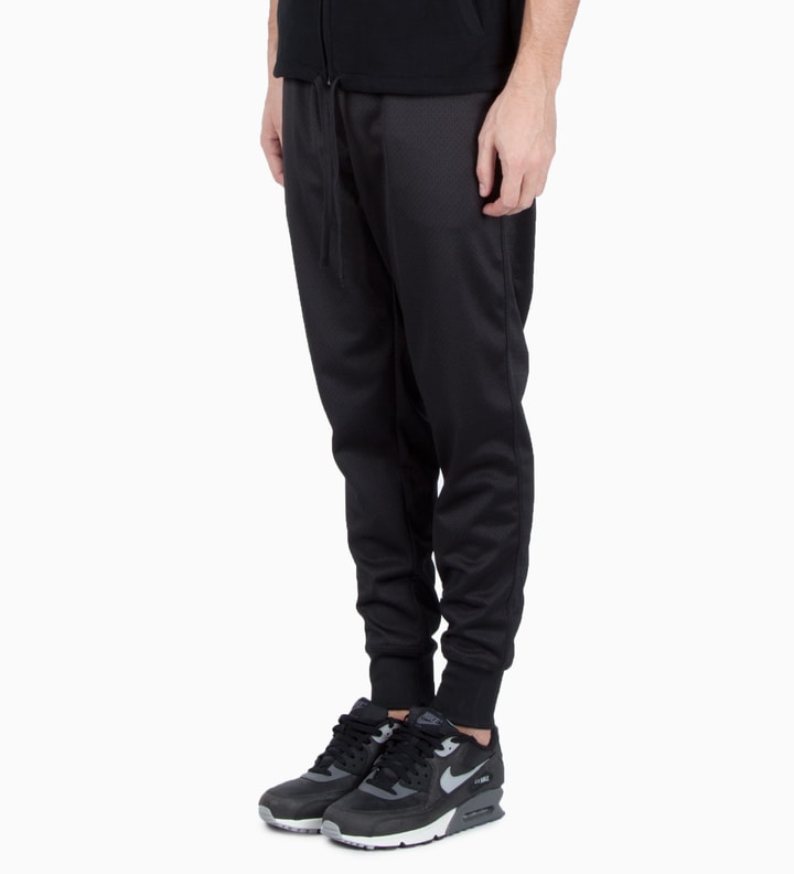 Black Bergen Mesh Sweatpants Placeholder Image