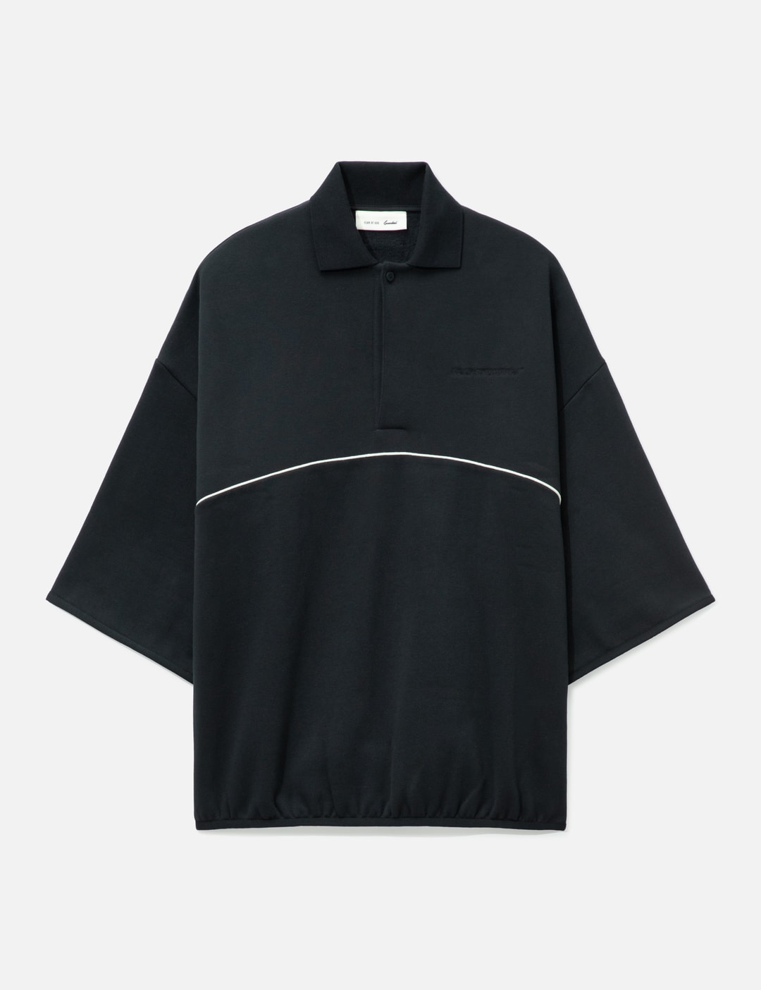 Active Trace 3/4 Sleeve Modern Polo Sweatshirt view 7