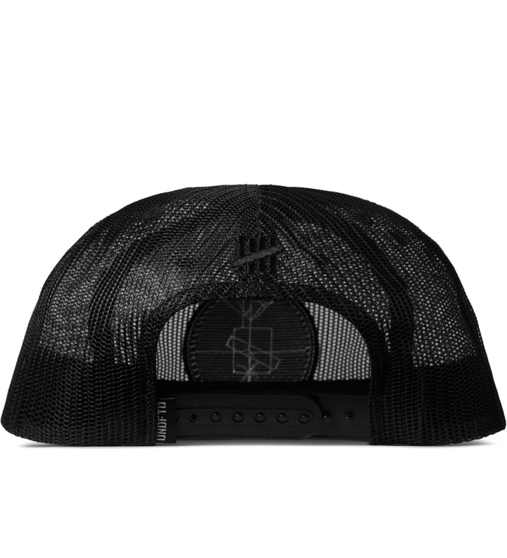 Black Bad Sports Mesh Trucker Snapback Cap Placeholder Image