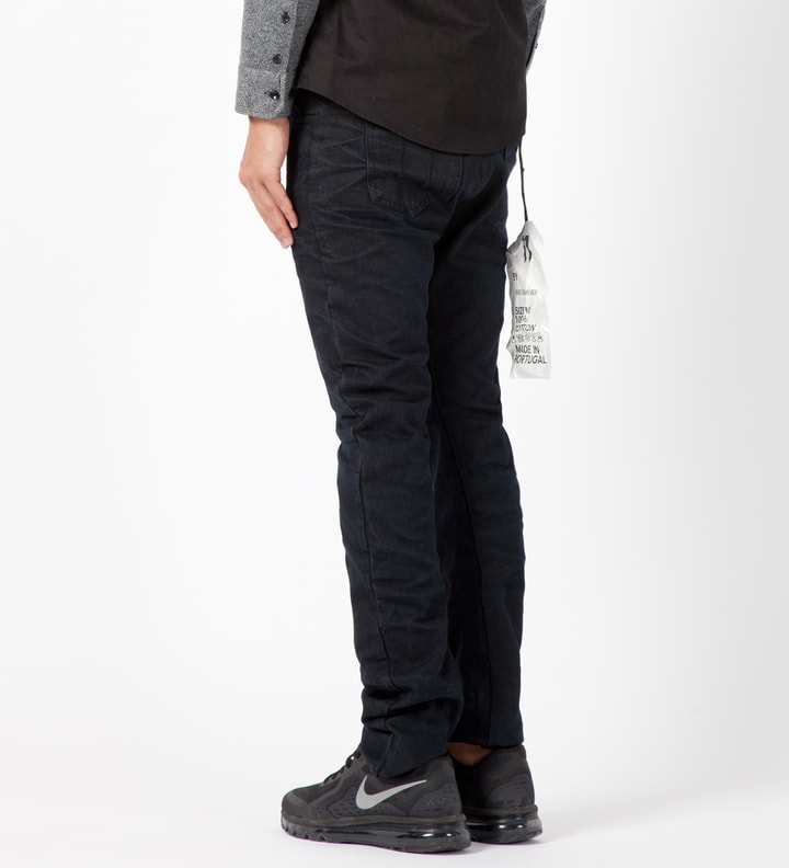 Black 1 P1 F-1401 Denim Wash Pants Placeholder Image