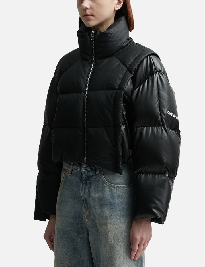 MM6 x Chen Peng Cropped Puffer Jacket Placeholder Image
