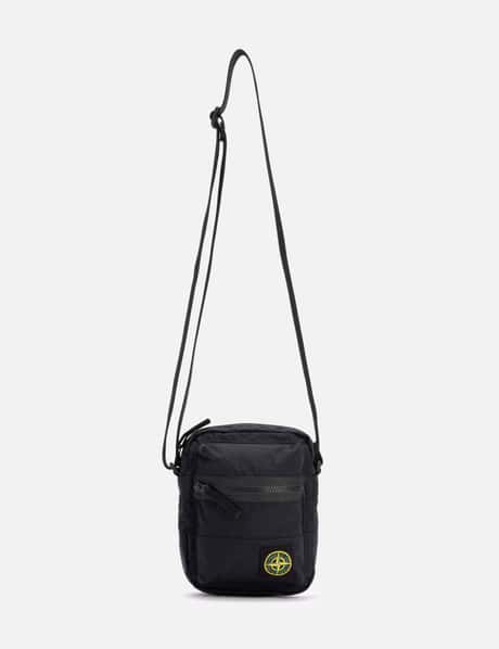 Stone Island Aluminium Tela Pouch Bag