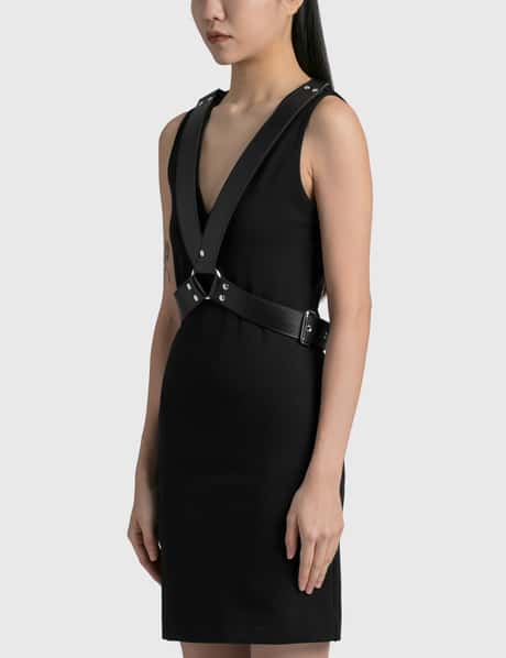 Women's V-neck harness dress