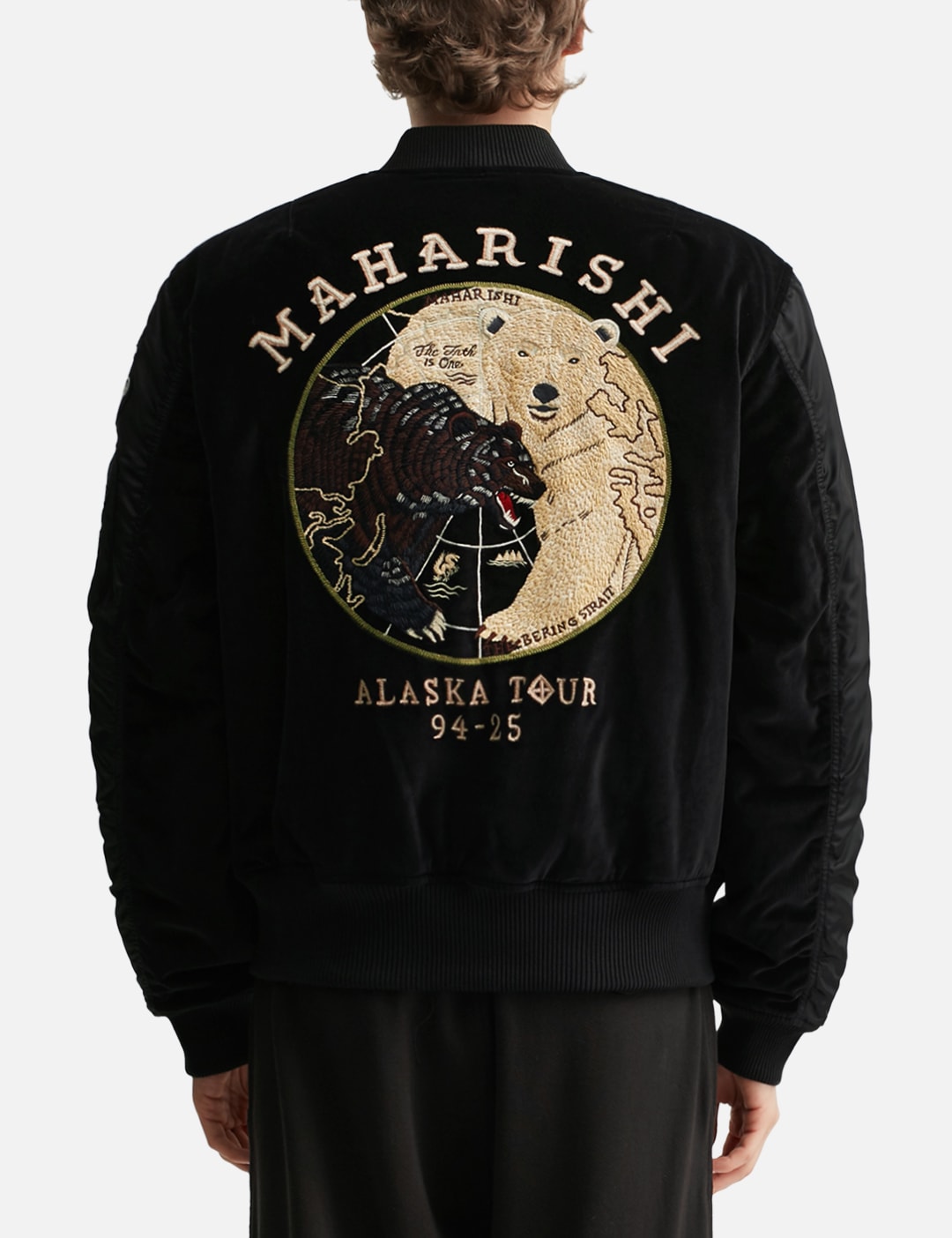 The Alaskan Tour Embroidered Velvet Jacket view 16