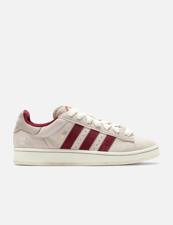 adidas Campus CNY Lea Shoes Active Maroon / Cream White / Gold Metallic 10..5 - Men Lifestyle Trainers adidas Campus CNY Lea Shoes Active Maroon / Cream White / Gold Metallic 10..5 - Men Lifestyle Trainers