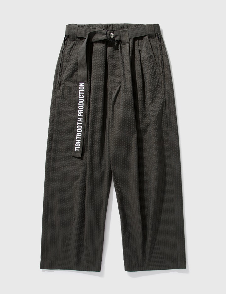 TIGHTBOOTH Sucker Stripe Baggy Slacks