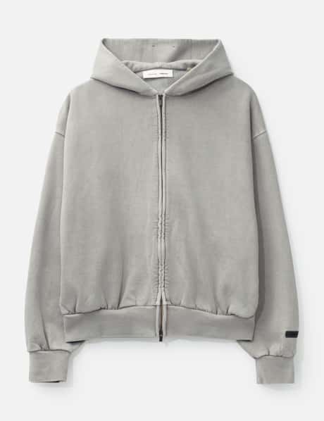 Fear of God Essentials Embroidered Classic Full Zip Hoodie