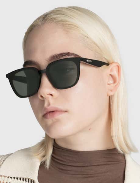 Gentle Monster Lilit Sunglasses Gentle Monster Lilit 01 Curved Square Sunglasses | Black  main image 2