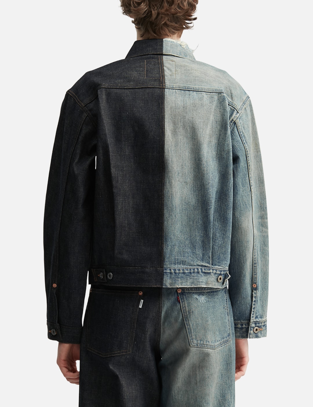 Half Aged Denim Jacket view 19