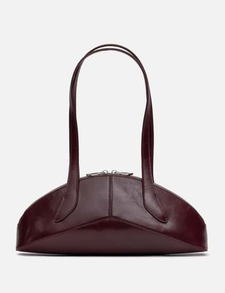 Dienèe Arco Burgundy Creased Leather