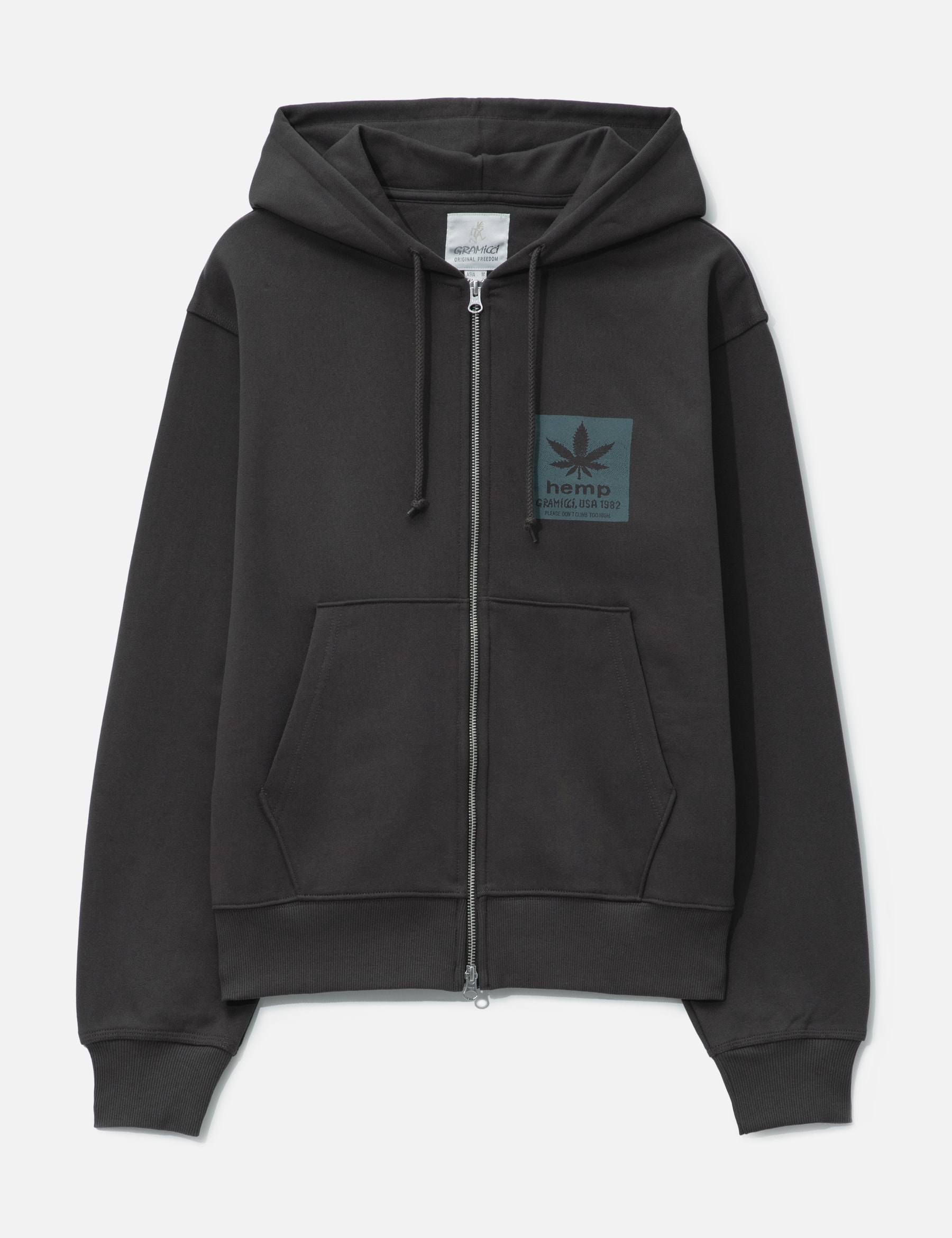 Hemp Zip Hooded Sweatshirt view 16