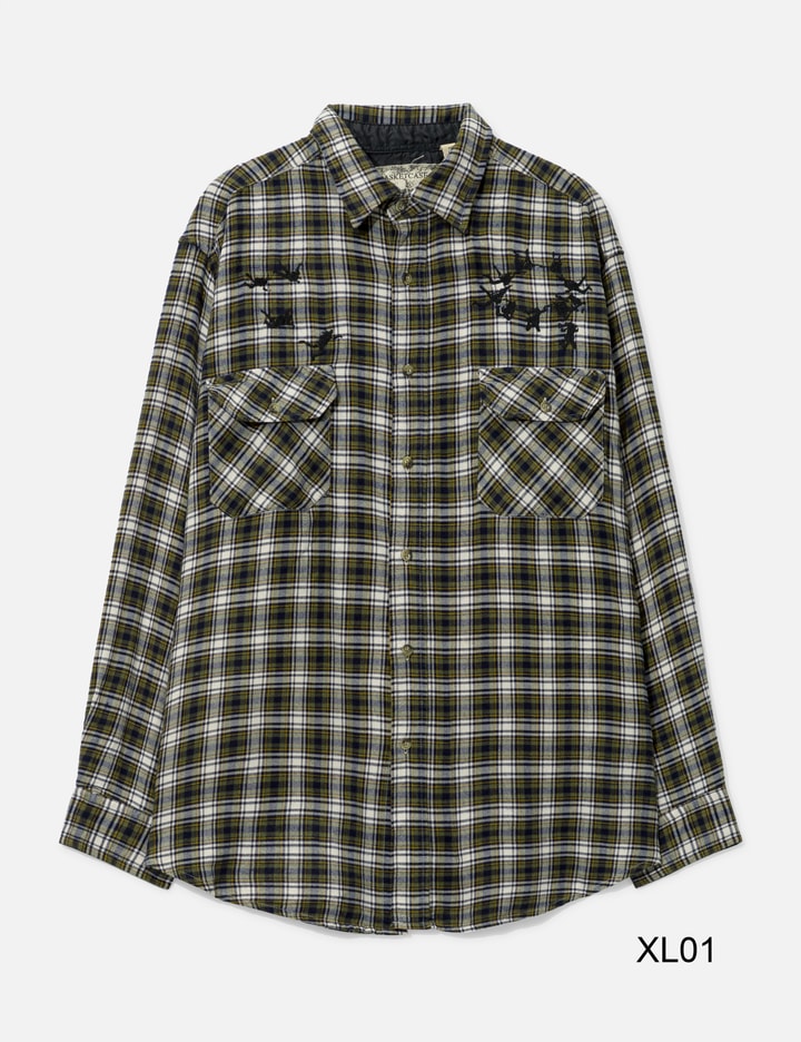 Upcycled Parachute Flannel Shirt Placeholder Image