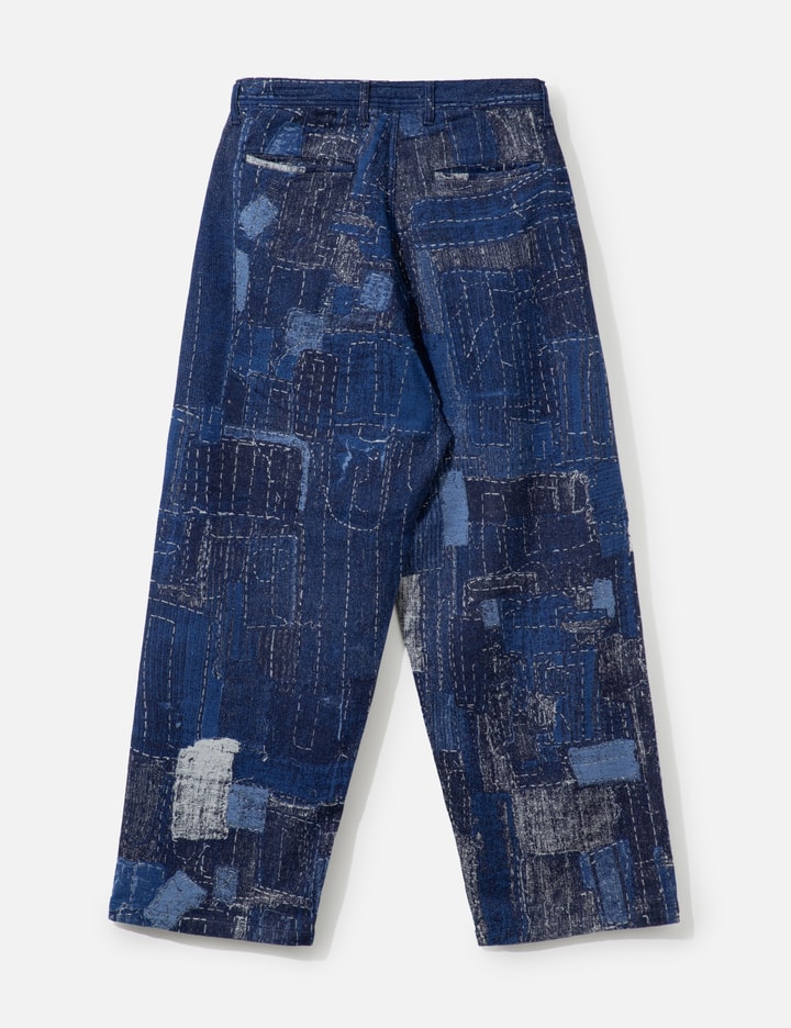 FDMTL Boro Jacquard Wide Pants Rinse