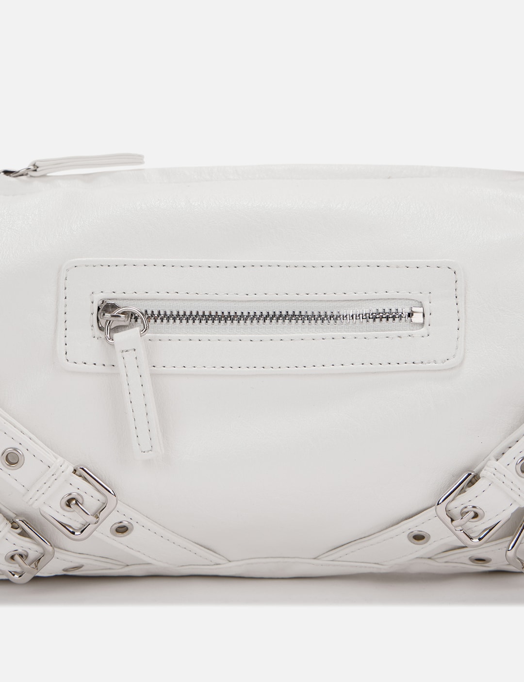 Stud Pocket Bag In Ivory view 16