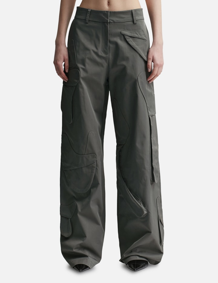Heliot Emil Conflagrant Cargo Pants In Grey