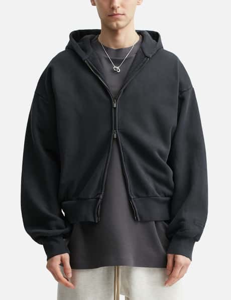 Embroidered Classic Full Zip Hoodie view 10