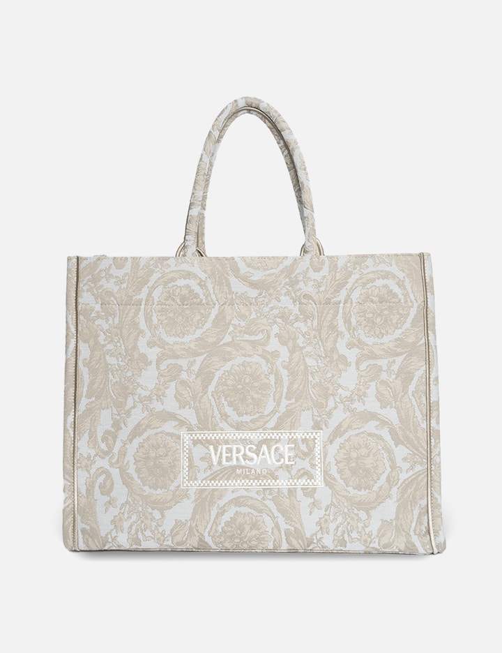 VERSACE Large Barocco Athena Jacquard Tote Placeholder Image