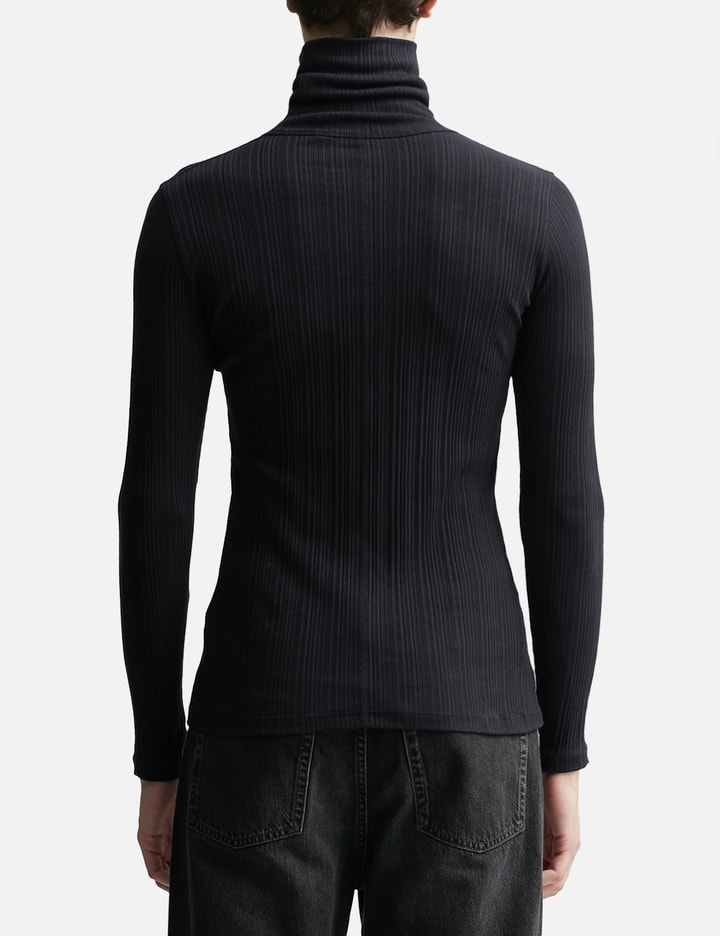 Turtleneck with Asymmetrical Opening Placeholder Image