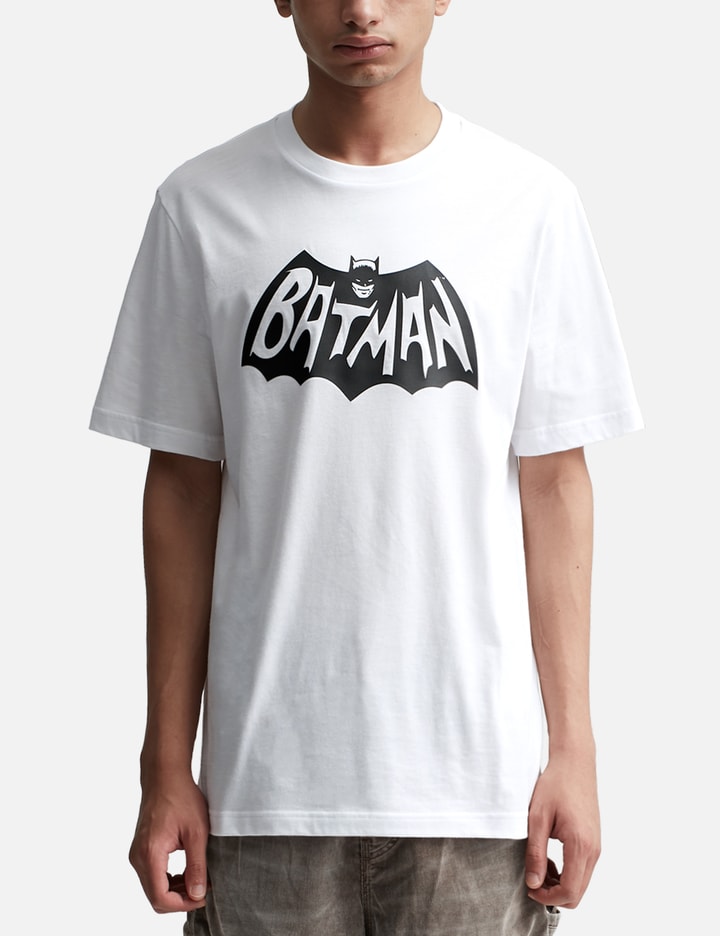 Moncler Batman Cotton Jersey T-shirt In White