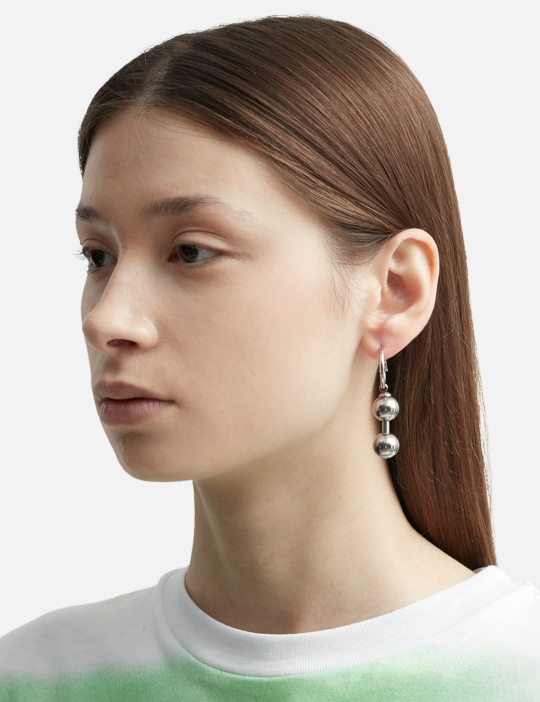 Prada - Prada Symbol Earrings  HBX - Globally Curated Fashion and  Lifestyle by Hypebeast