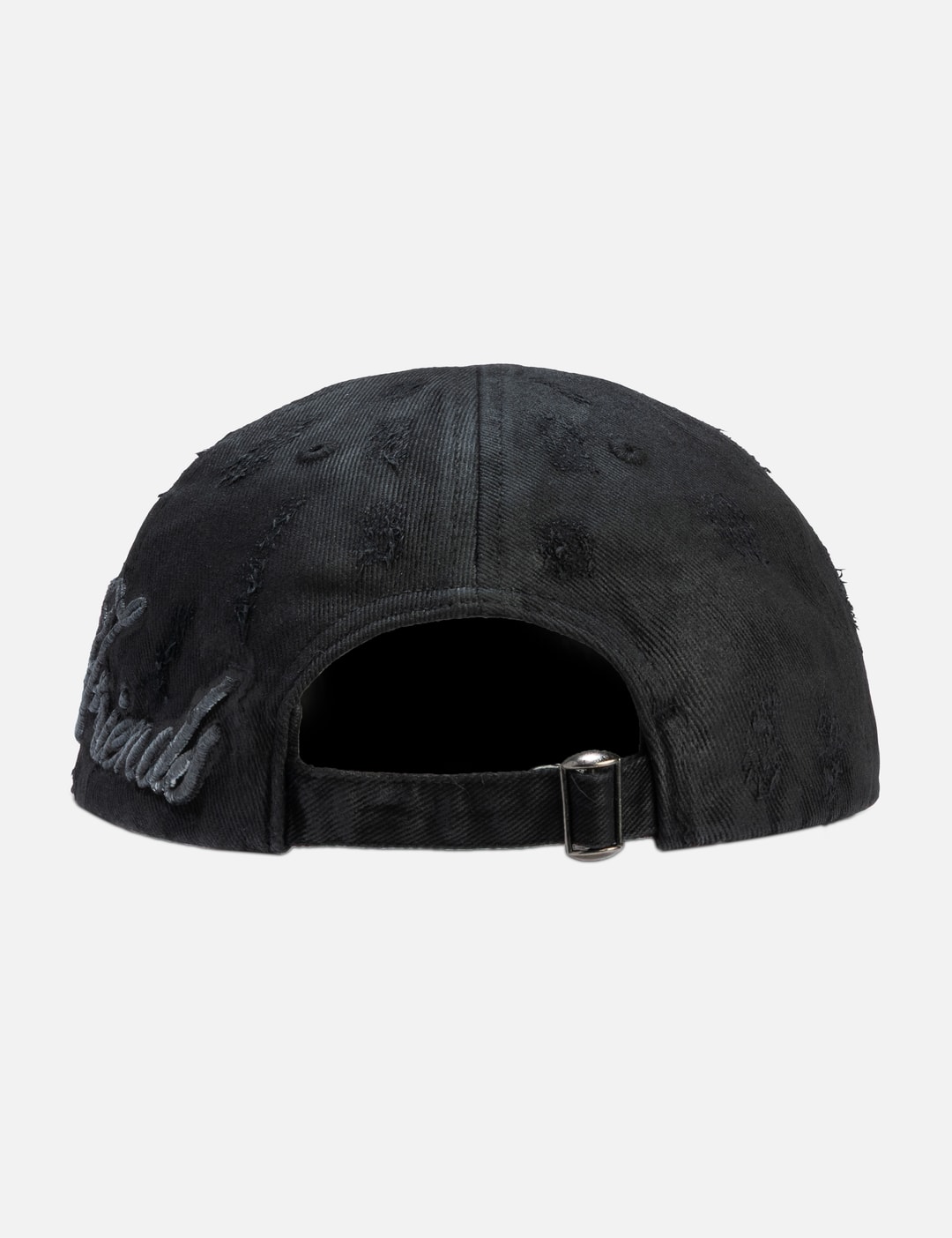 "Thorne" Embroidered Cap In Black view 10