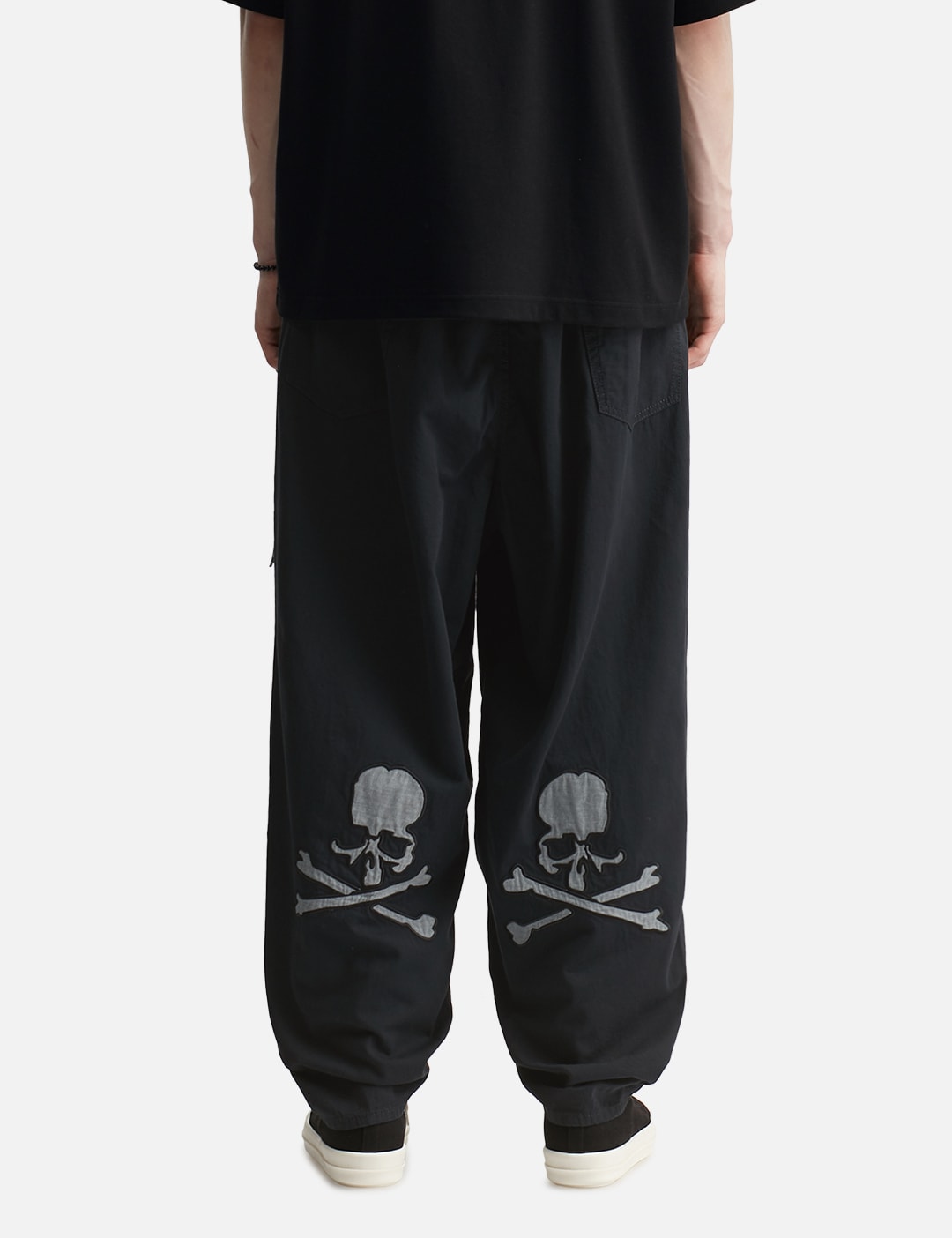 Wide Easy Denim Pants view 19