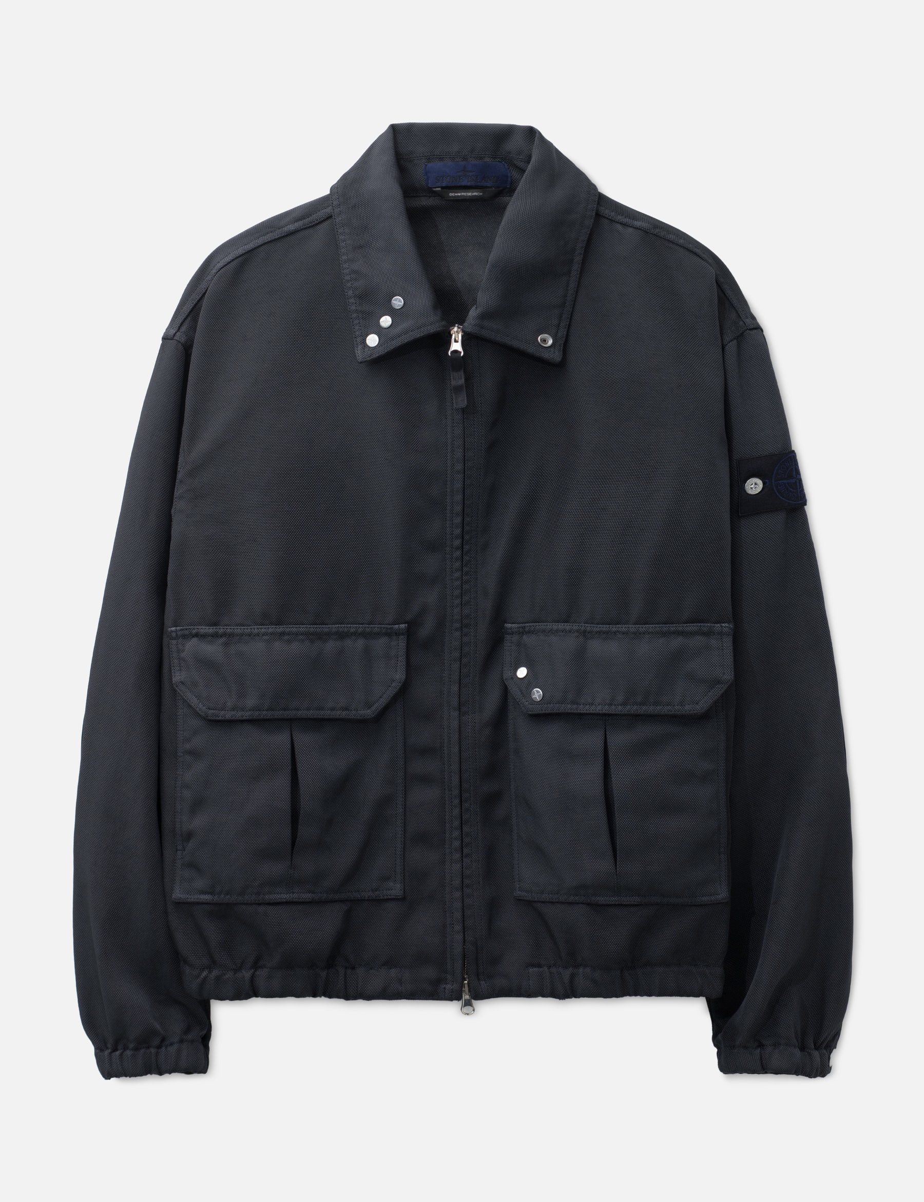 Dense Oxford Nylon Coach Jacket view 16