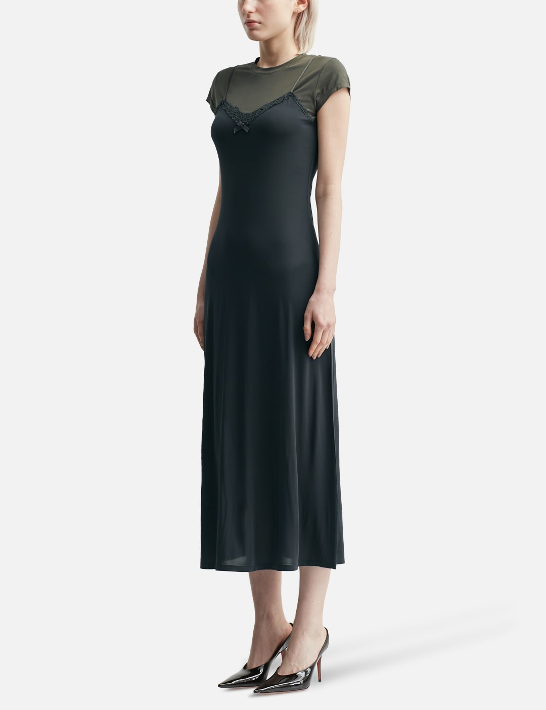 Layered Jersey Dress view 8