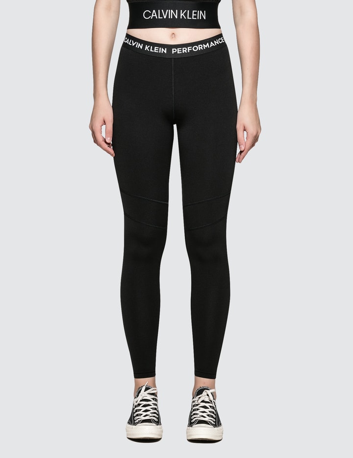 logo-waistband leggings, Calvin Klein
