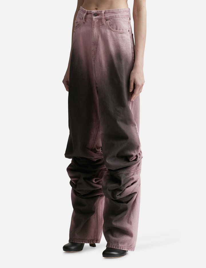 Draped Cuff Jeans Placeholder Image