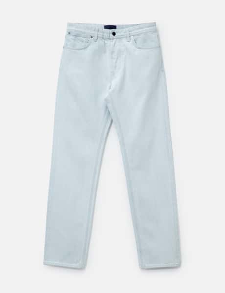 Indigo Denim Ultra Bleach Straight Jeans view 6