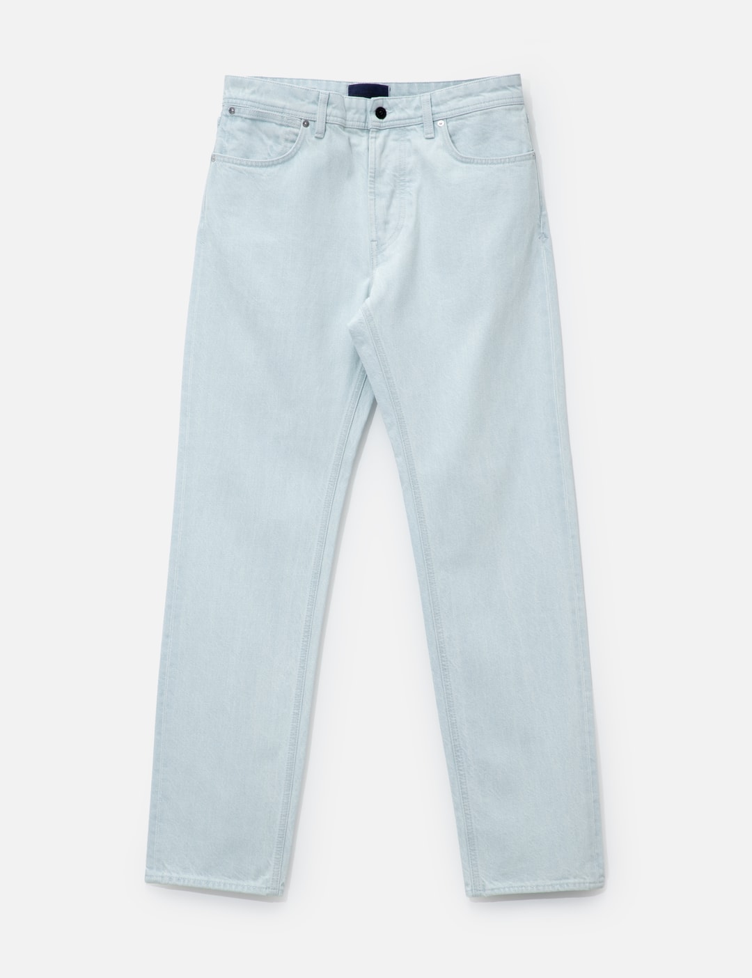 Indigo Denim Ultra Bleach Straight Jeans