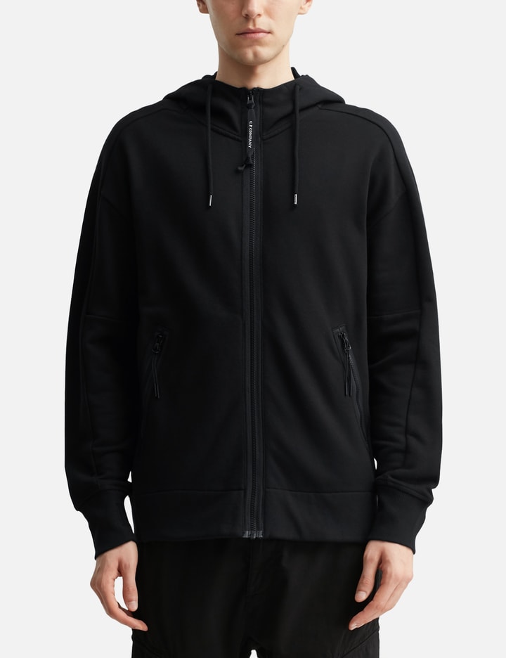 Diagonal Raised Fleece Goggle Hooded Sweatshirt Placeholder Image