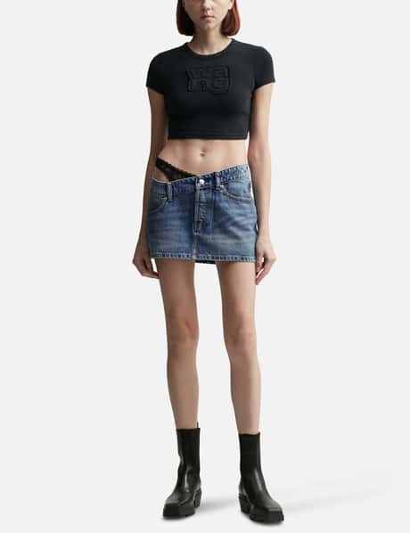 Pre-Styled Denim Skirt view 11
