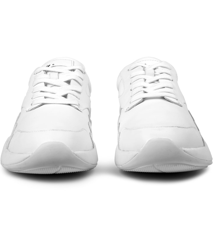 White Leather/White 0502-0234 Sneakers Placeholder Image