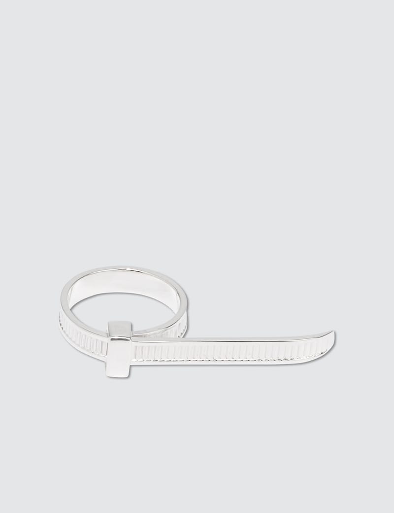 Ambush Zip Lサイズ Ring Tie 最新最全の Tie