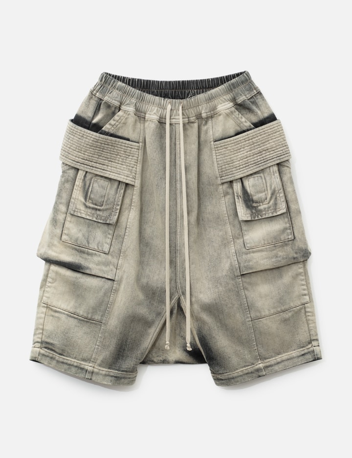Rick Owens Drkshdw Mineral Wash Creatch Cargo Pods