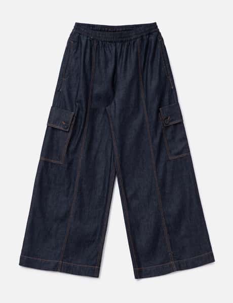 Light Denim Baggy Pants view 6