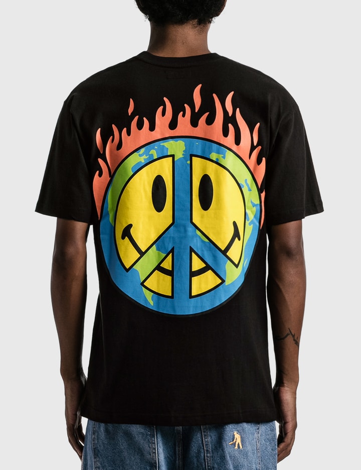 SMILEY® Earth On Fire T-shirt Placeholder Image