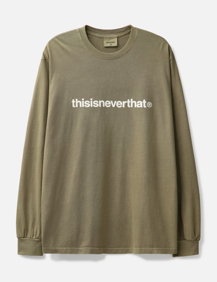 Thisisneverthat Logo Long Sleeve T-shirt In Brown