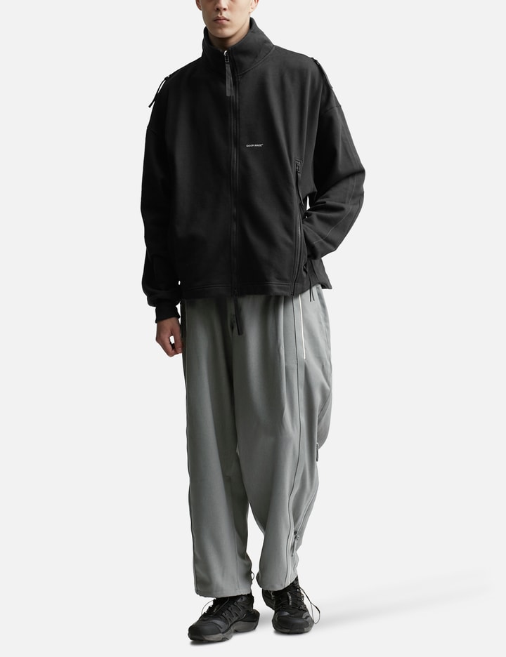 Goopimade “pth-01” Softbox Multi-zip Cozy Jacket In Black
