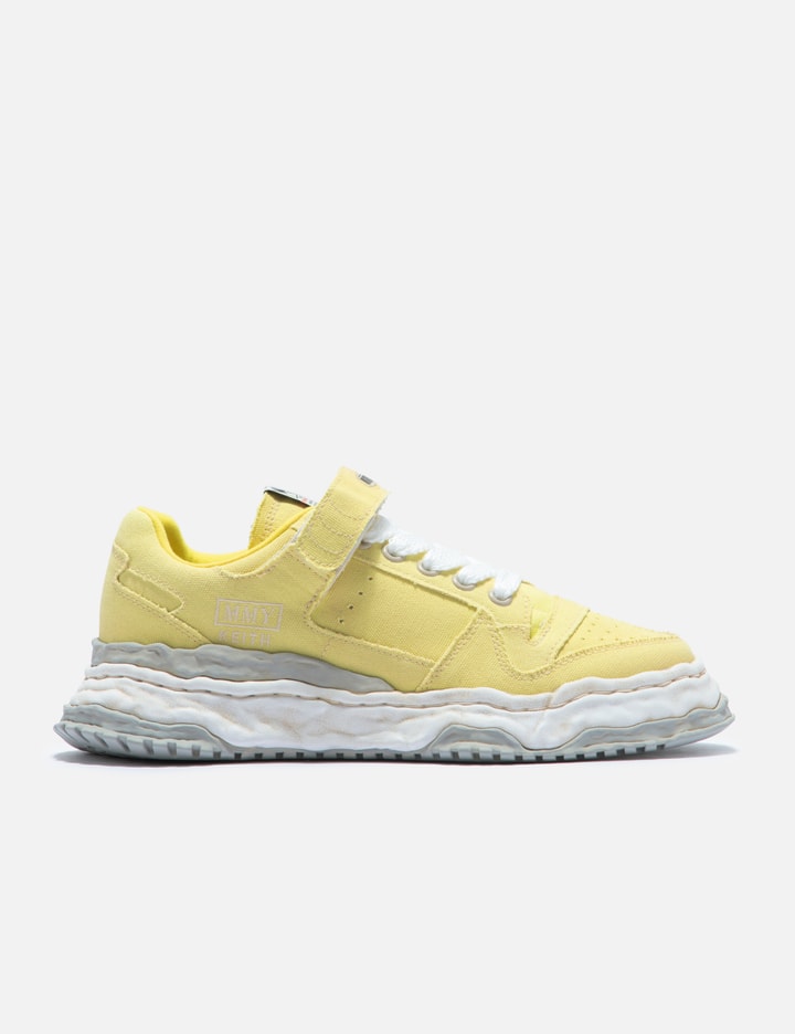 Miharayasuhiro Keith Og Sole Garment Dyed Canvas Low-top Sneaker