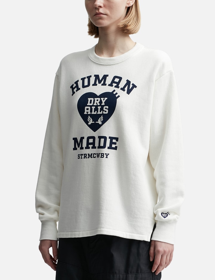 Shop Human Made Military Sweatshirt In White