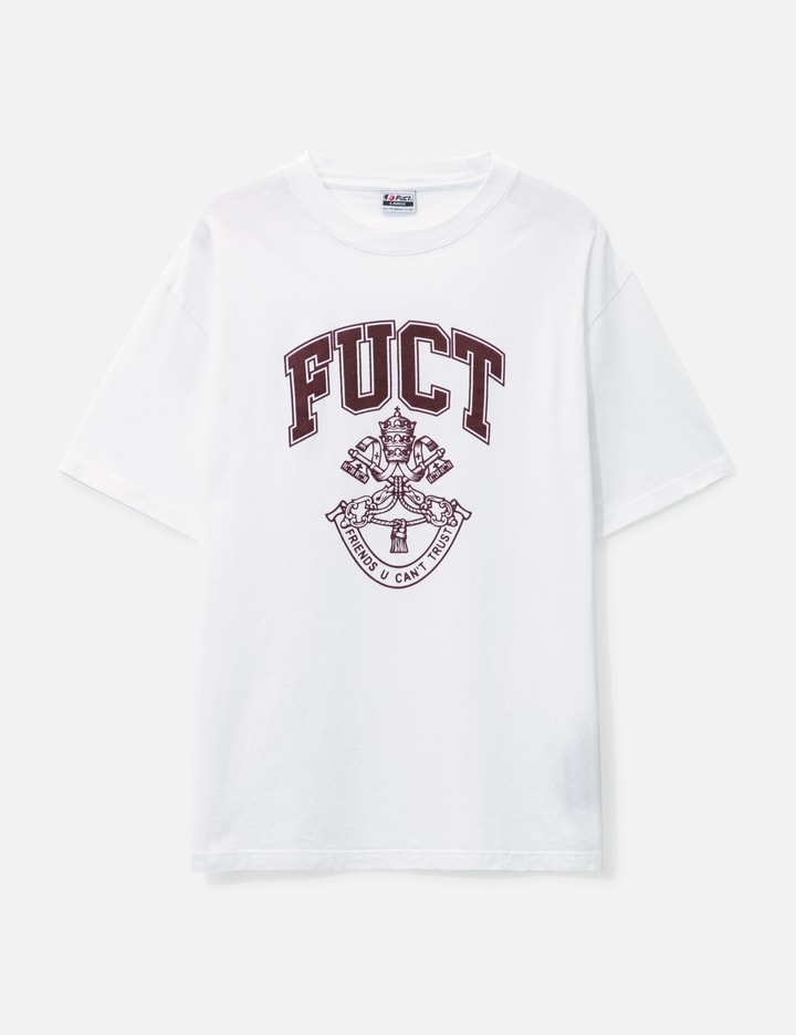 Fuct Vatican Academy T-shirt In White