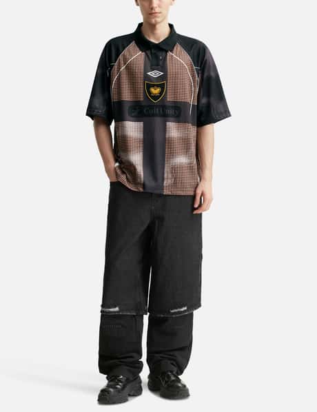 Umbro Umbro x Slam Jam Cult Unity Check Polo - Lightweight checked 