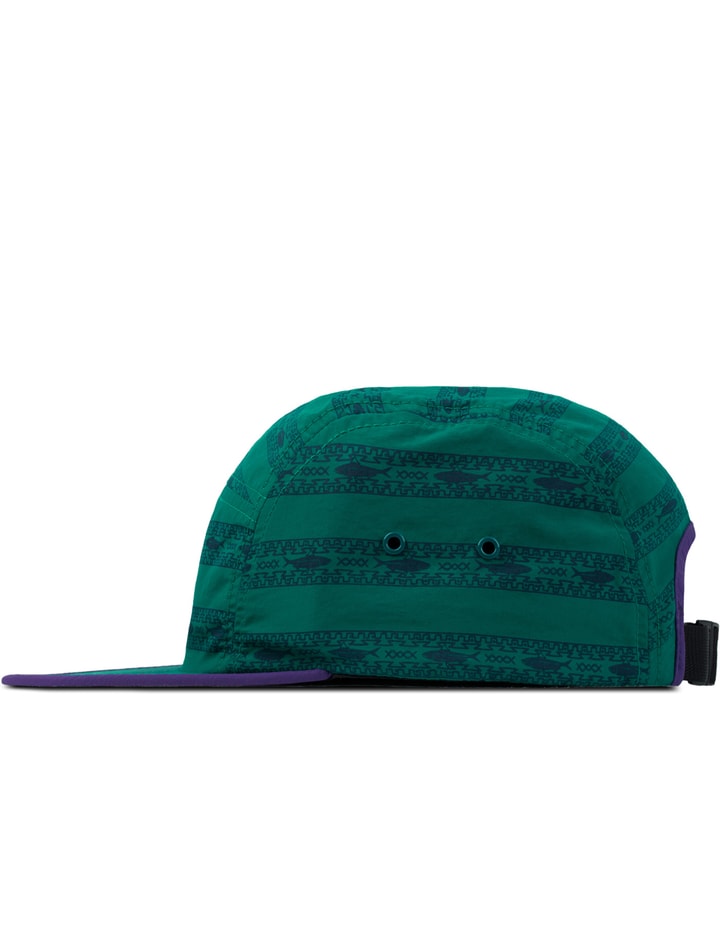 Dark Teal/Purple Tribal Herring 5-Panel  Cap Placeholder Image