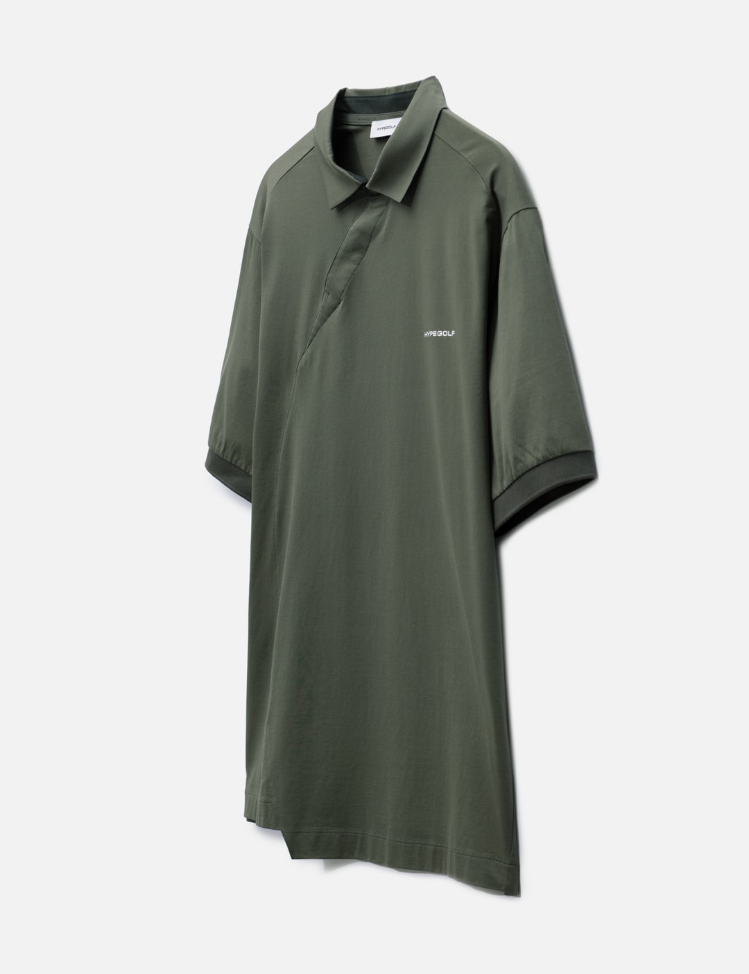 X POST ARCHIVE FACTION (PAF) Diagonal Polo T-Shirt view 15