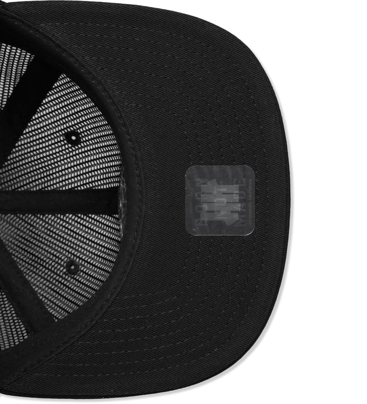 Black Bad Sports Mesh Trucker Snapback Cap Placeholder Image