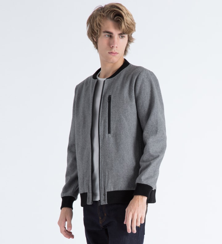 Light Grey Bomber Jacket Placeholder Image