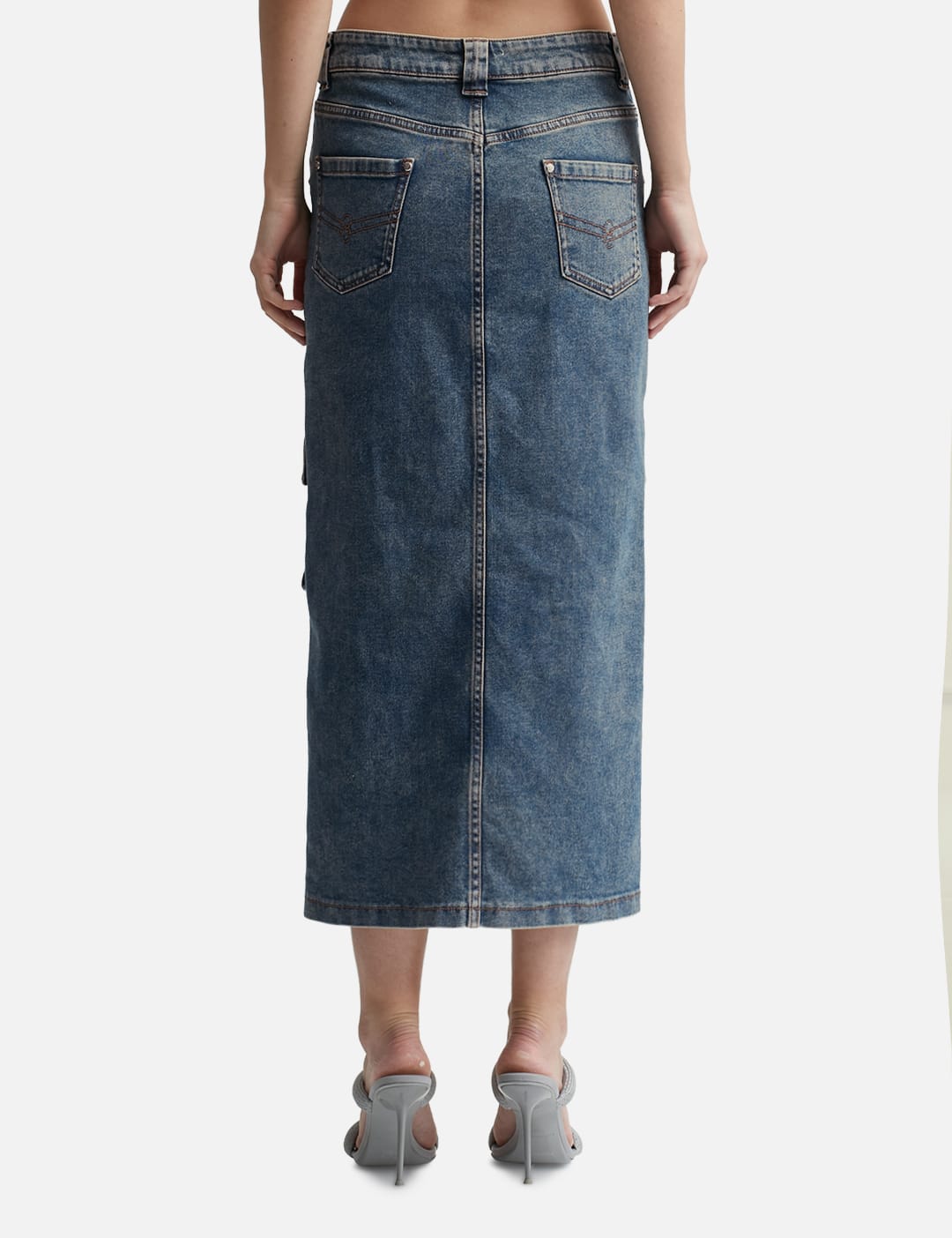Come As You Are long flared denim skirt | Free People | Women's Denim Skirts  | Summer | Simons